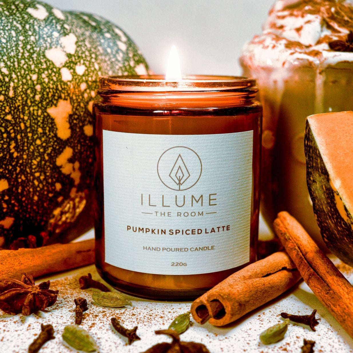 Pumpkin Spice Latte Candle