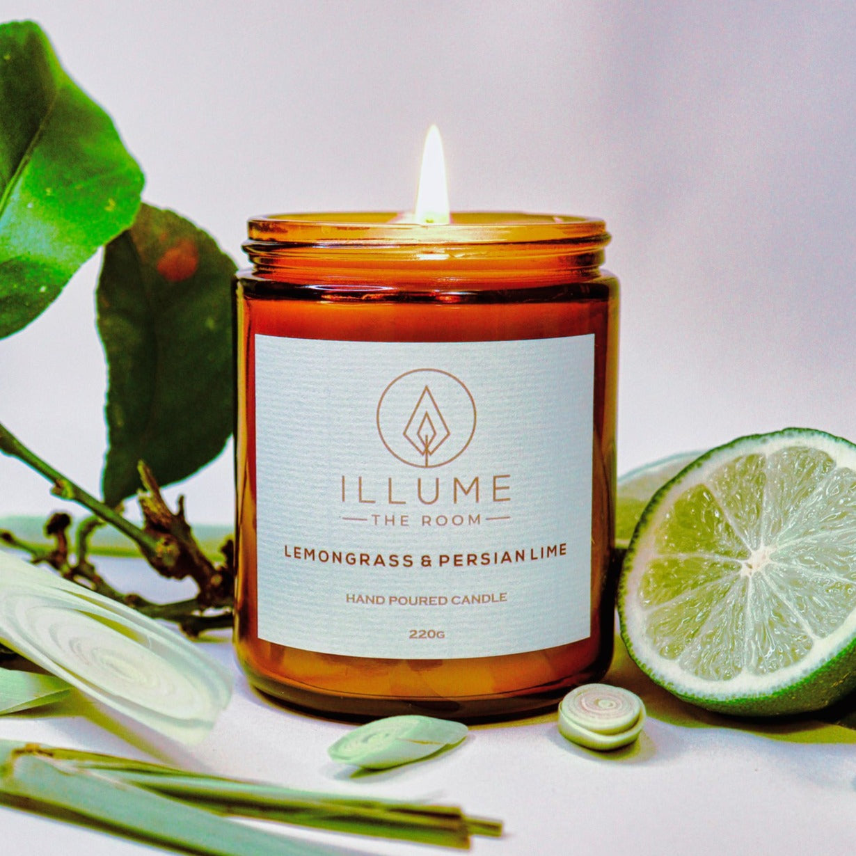 Lemongrass & Persian Lime Candle 