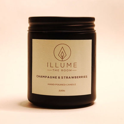 Champagne & Strawberries Candle 